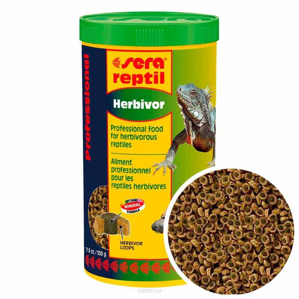  Sera reptil Professional Herbivor    250ml/85g