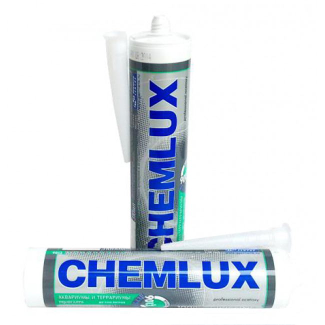 Клей Chemlux 9013 (герметик для аквариумов), черный