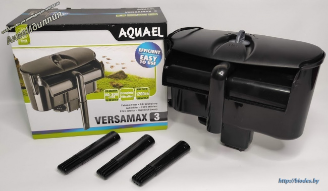 Навесной фильтр Aquael VERSAMAX - 3 от 80 - 300л.