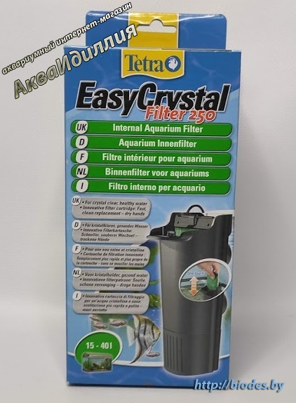Внутренний фильтр Tetra EasyCrystal 250 от 15 - 40л.