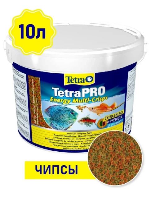 TetraPRO Energy чипсы 10 л - фото, картинка TetraPRO Energy чипсы 10 л - фото