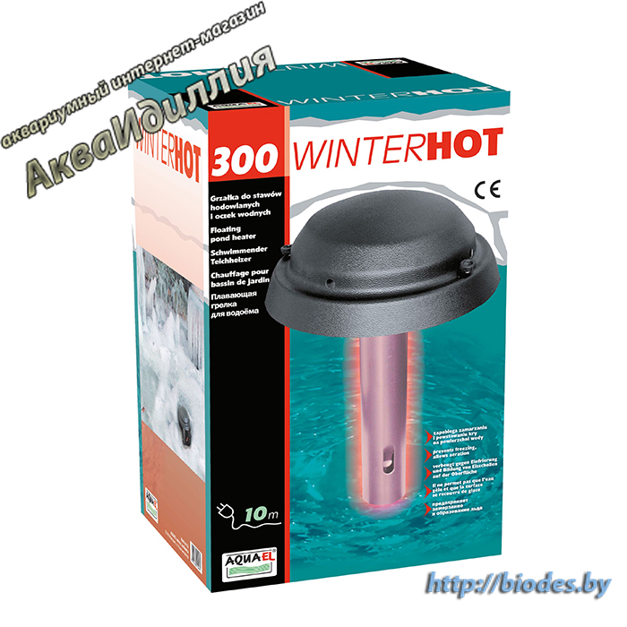Нагреватель лунка для пруда Aquael Winter Hot 300w
