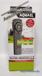 Пластиковый терморегулятор Aquael ULTRA HEATER 25W от 10 - 25л.