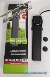 Пластиковый терморегулятор Aquael ULTRA HEATER 100W от 60 - 100л.
