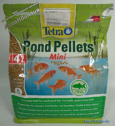 Kорм для прудовых рыб TETRA Pond Pellets Mini шарики (4кг-1050гр.)