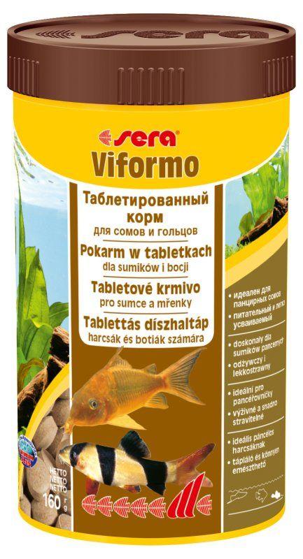 Корм для рыб Sera Viformo 250ml/160g  таблетированный, 640 таблеток