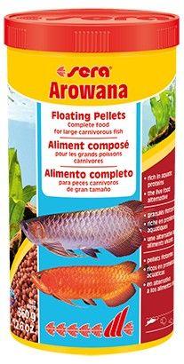 Sera Arowana 1л - специальный плавающий корм в палочках для арован