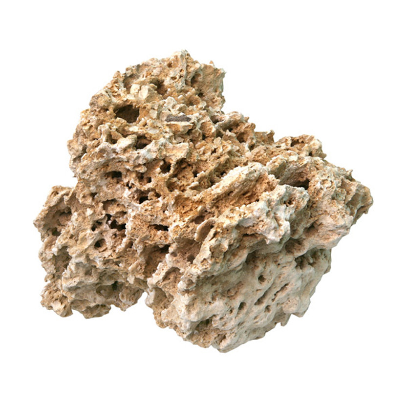 Камень Песчаник пещеристый желтый  (весовой товар)