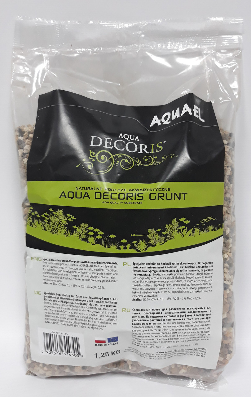 Грунт для растений  AQUA DECORIS GRUNT 1.25 кг.(AquaEl)