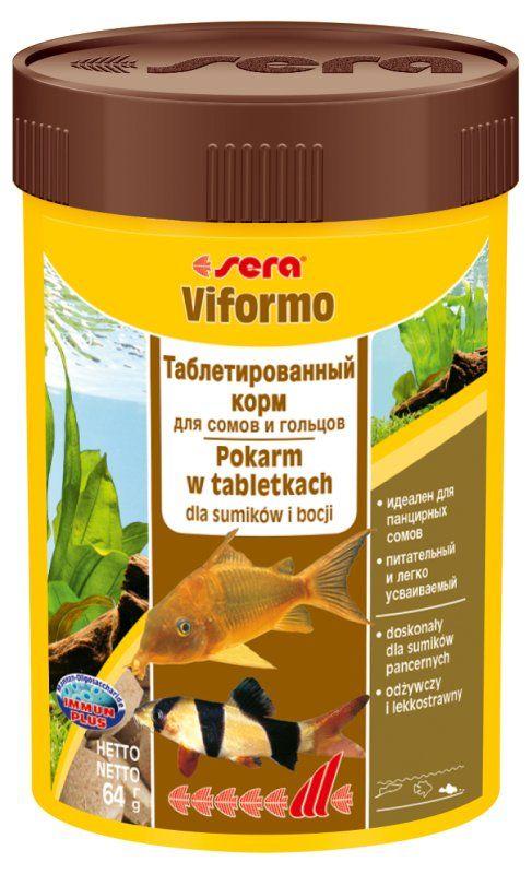 Корм для рыб Sera Viformo 100ml/64g  таблетированный, 258 таблеток