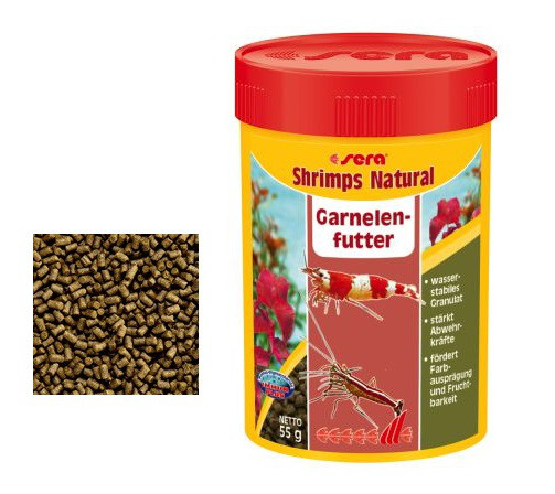 Sera Shrimps natural 100 мл - корм для креветок
