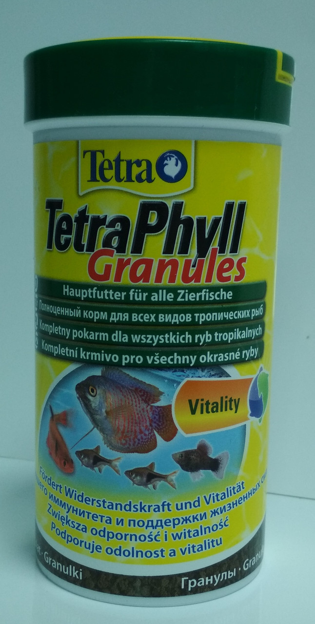 Tetra Phyll granules 250 мл - корм для растительноядных рыб (гранулы)