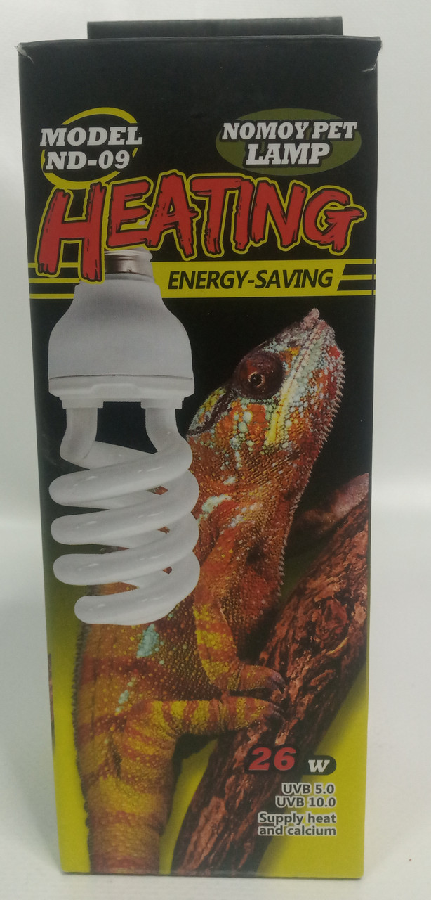  Лампа для водных черепахи и рептилий 26Вт Heating  UVB 10.0