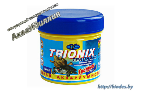 Корм Биодизайн Трионикс 100 мл (33 гр) - корм для черепах