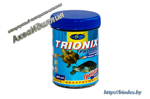 Корм Биодизайн Трионикс 250 мл (65 гр) - корм для черепах