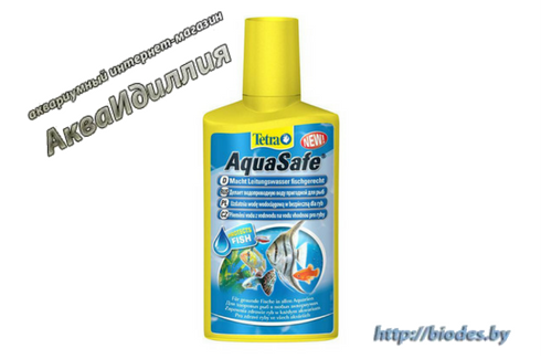 Tetra AquaSafe 100 мл средство для создания естественных условий