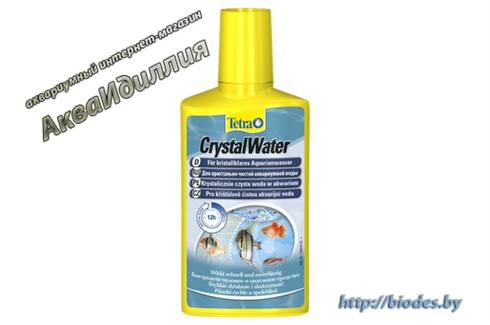 Tetra CrystalWater 500 мл, для кристально чистой аквариумной воды
