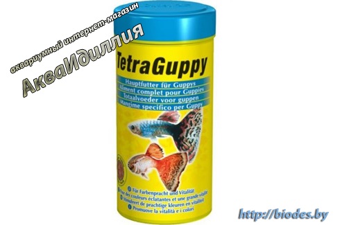 Tetra Guppy Mini Flakes 100 мл