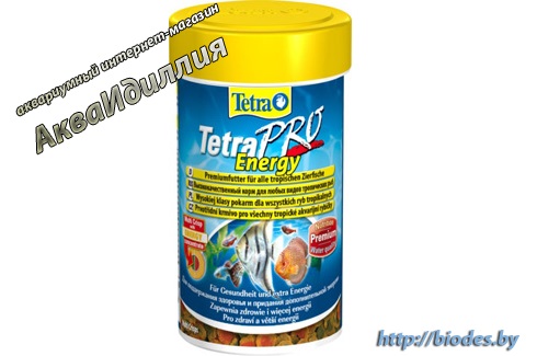Корм для всех видов рыб Tetra PRO Energy Crisps 100 мл