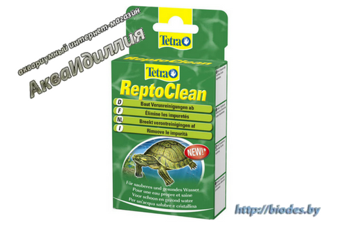 Tetra ReptoClean 12 капсул — препарат для биологической очистки воды